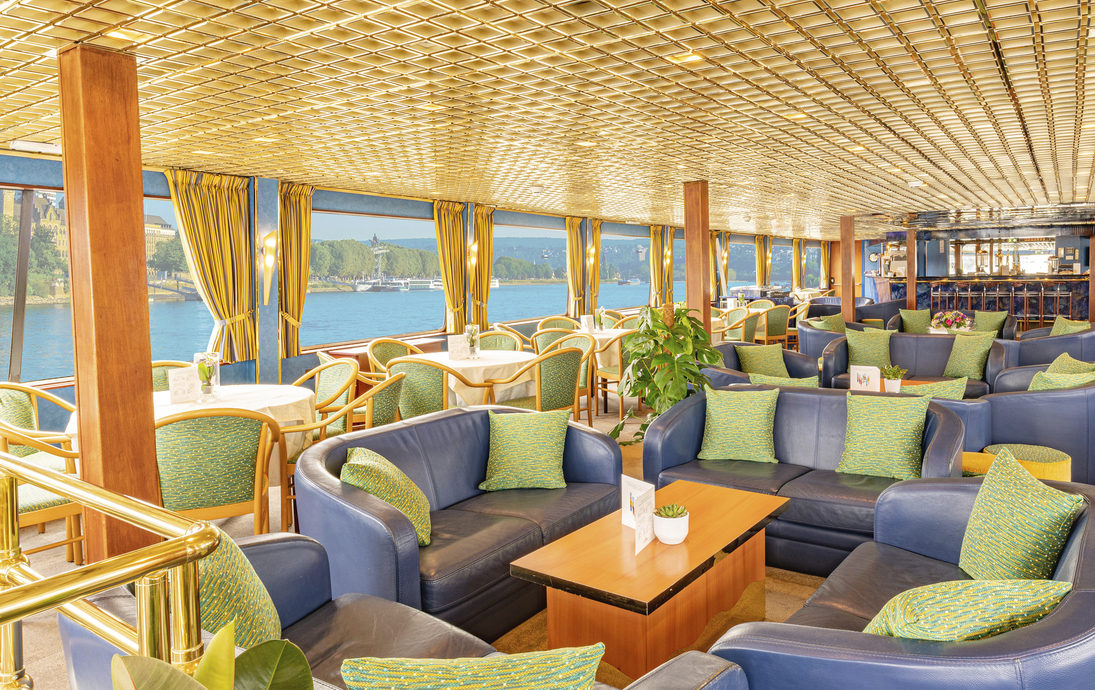 MS La Boheme, Innen, Salon, Bar - ©Corinne Cotard