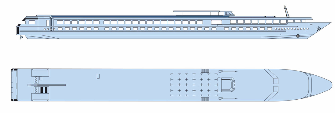 MS Monet_Deckplan_Sonnendeck - ©croisieurope