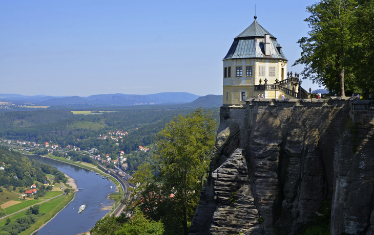 Festung Königstein im Elbsandsteingebirge, Deutschland - ©traveldia - stock.adobe.com