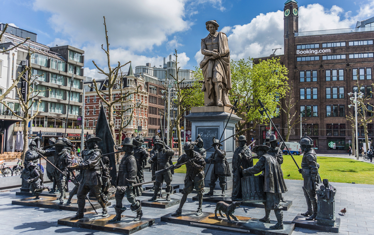 Rembrandt-Statue in Amsterdam, Niederlande - ©Anibal Trejo - stock.adobe.com