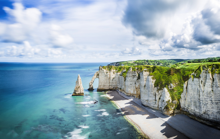 Klippen von Étretat in der Normandie, Frankreich - © egon999 - stock.adobe.com