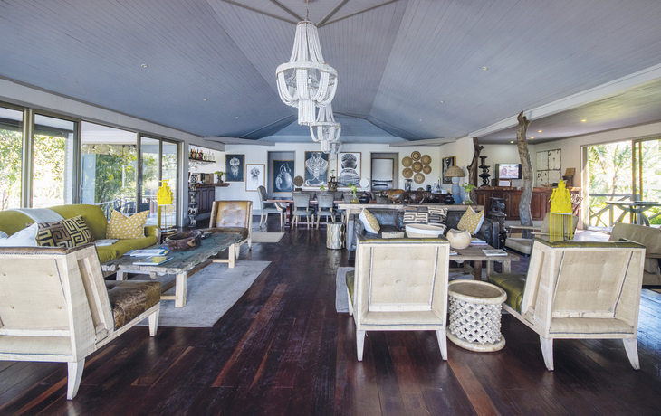 ascades Lodge, Innen, Wohnbereich, Aufenthaltsbereich, Einrichtung - 326883©Alexandre Sattler