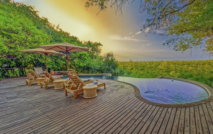 Kaza Safari Lodge, Aussen, Terrasse, Tag - 324198©Lou Coetzer