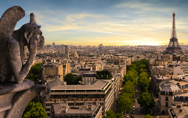 Blick über Paris von der Kathedrale Notre-Dame aus  - © Phil_Good - stock.adobe.com