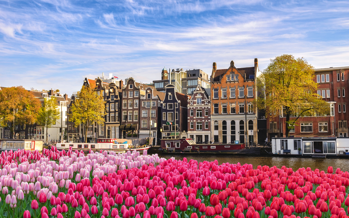 Amsterdam im Frühling