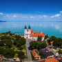Abtei Tihany auf der Halbinsel Tihany am Balaton
