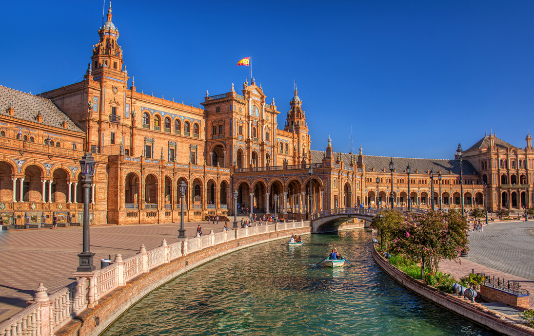 Plaza de España in Sevilla, Spanien - © Jim West Photographyfgdfgdfg