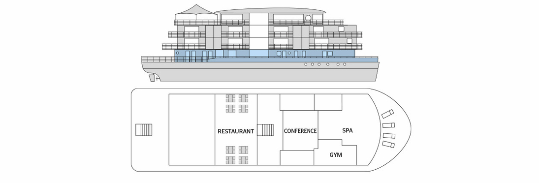 RV Brasilian Dream, Deck 2 - ©croisieurope