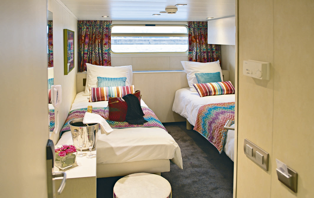 Zweibettkabine MS Jeanine - 10307©CroisiEurope