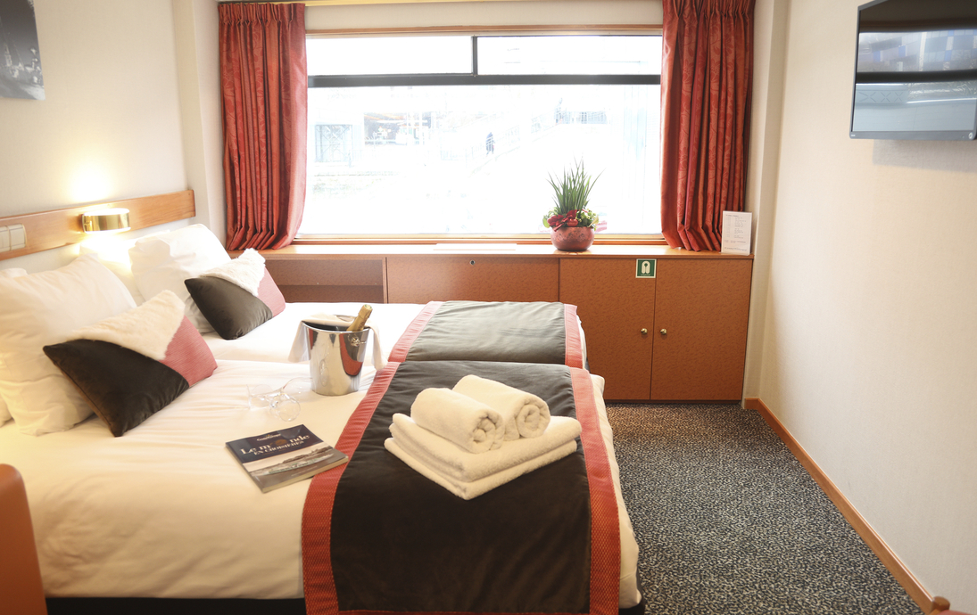 Zweibettkabine Oberdeck - 214047©Robin Clouet