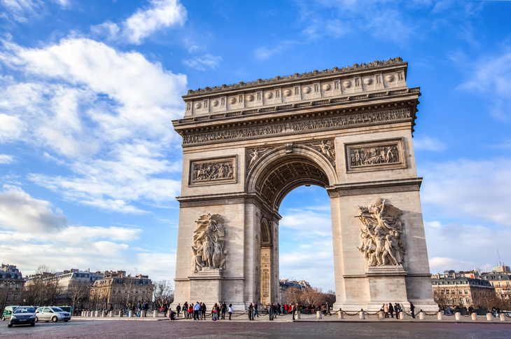 Arc de Triomphe in Paris, Frankreich - © kanonsky - stock.adobe.com