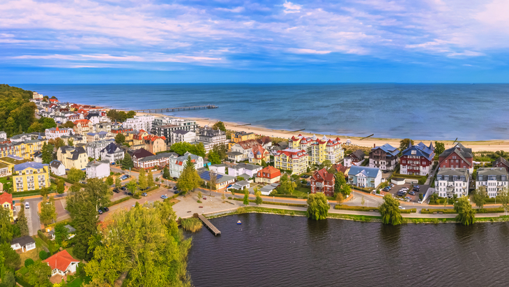 Luftbild des Seebads Bansin auf Insel Usedom, Deutschland - ©motivthueringen8 - stock.adobe.com