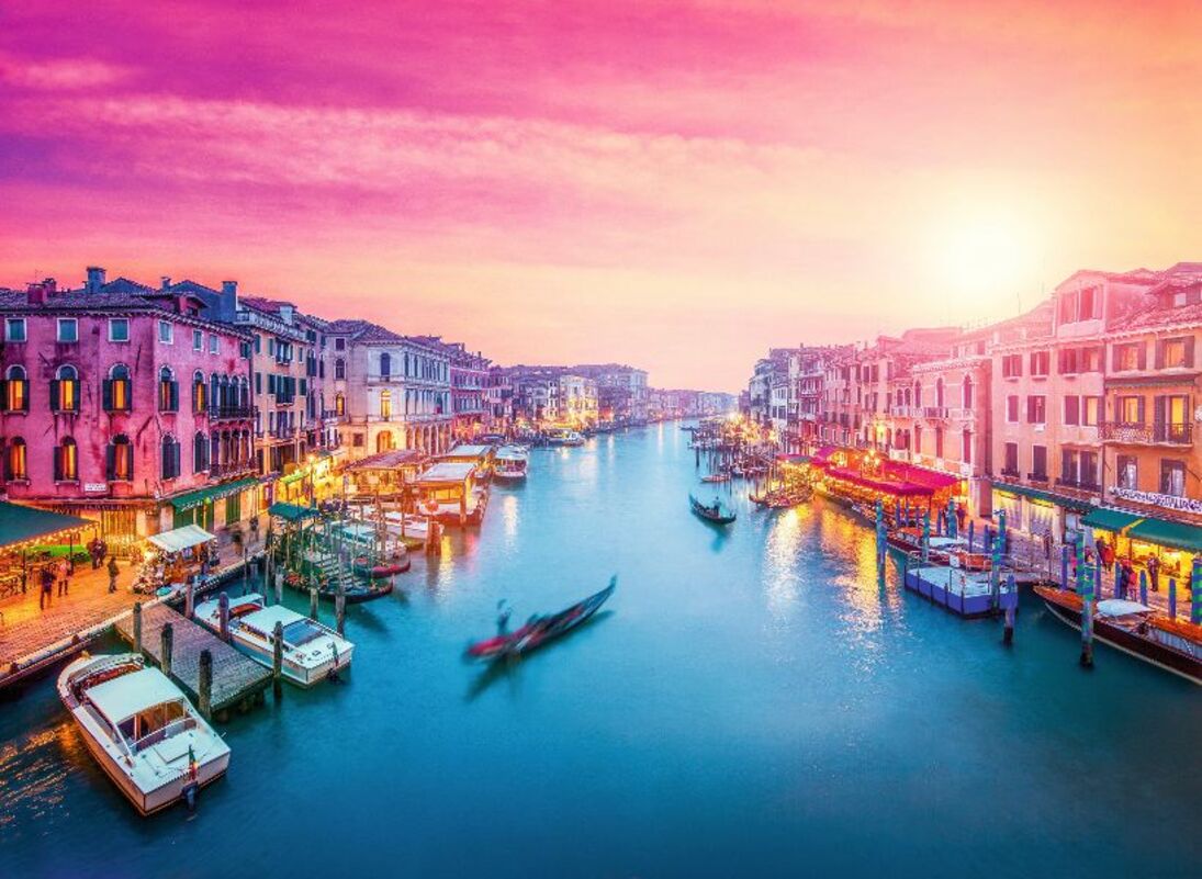 Venedig bei Sonnenuntergang - © eyetronic - Fotolia