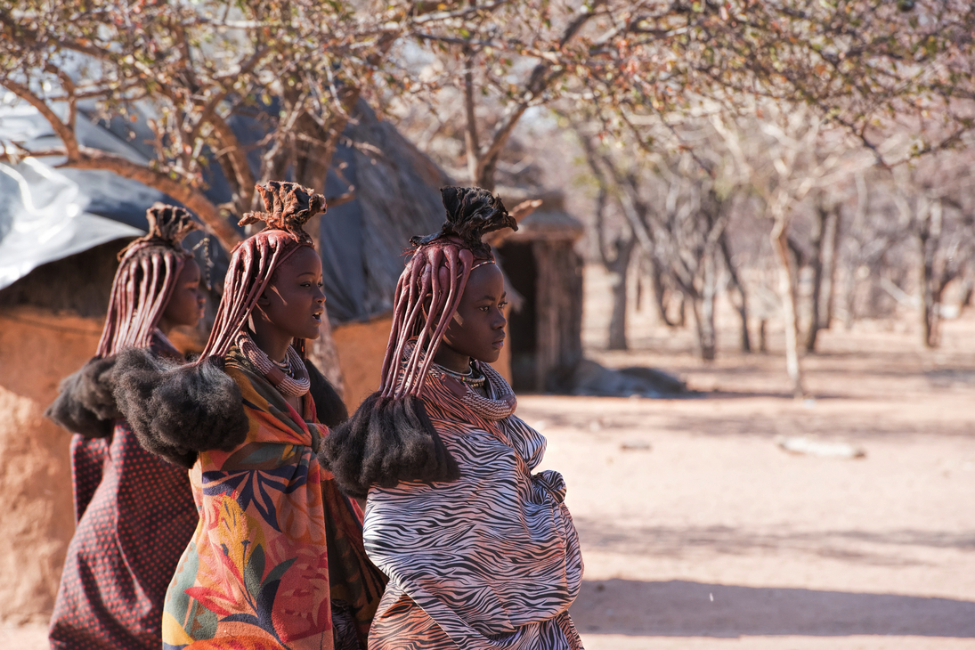 Himba-Dorf in Namibia - © NJ - stock.adobe.com